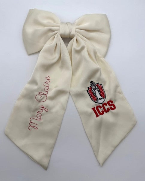 ICCS Silk Hair Bows
