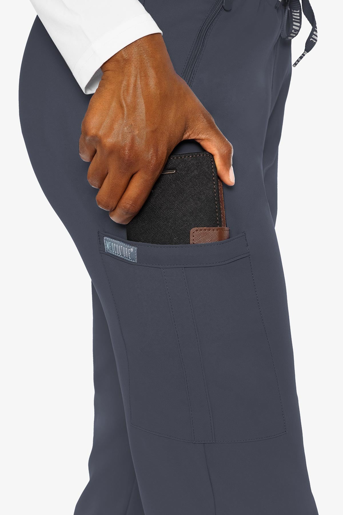 Med Couture Women's Insight Zipper Pocket Pant