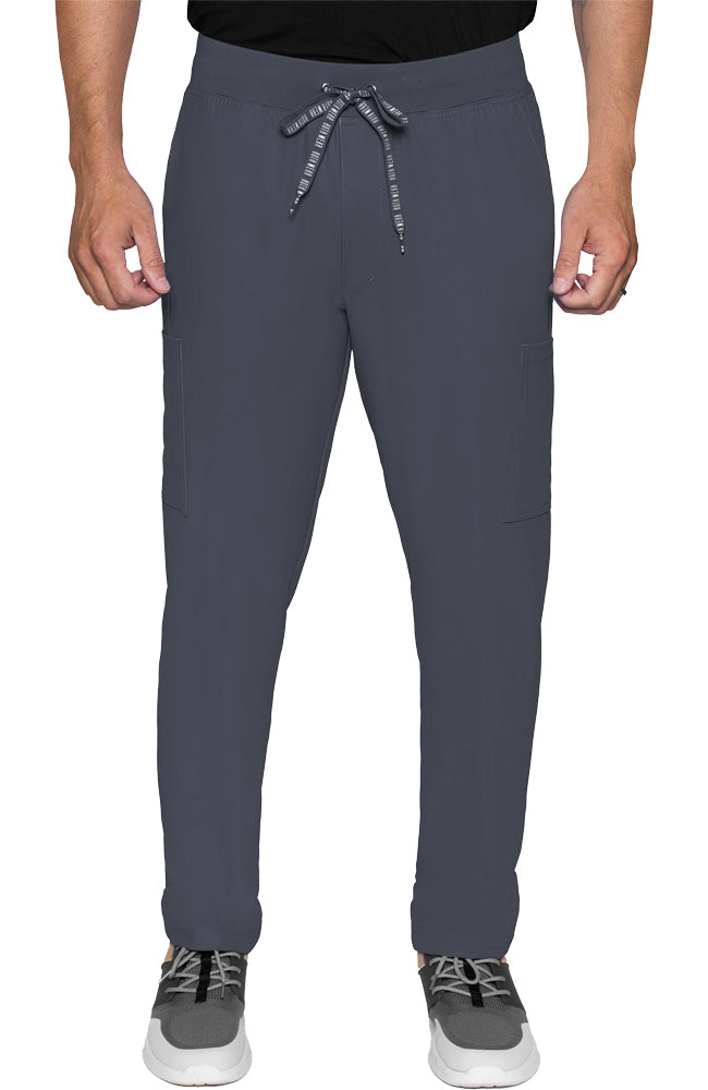 Med Couture Men's Straight Leg Cargo Scrub Pant
