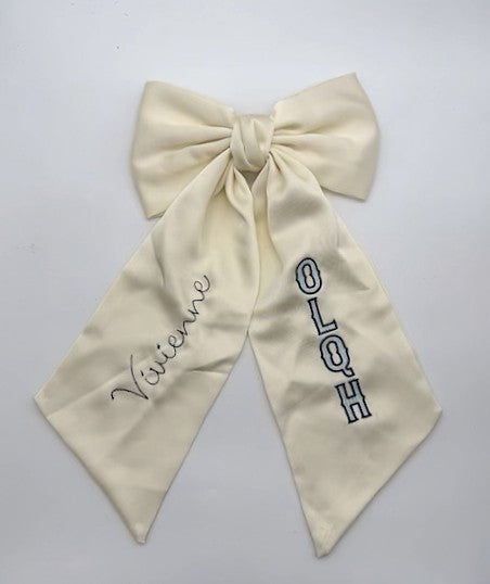 OLQH Silk Hair Bow