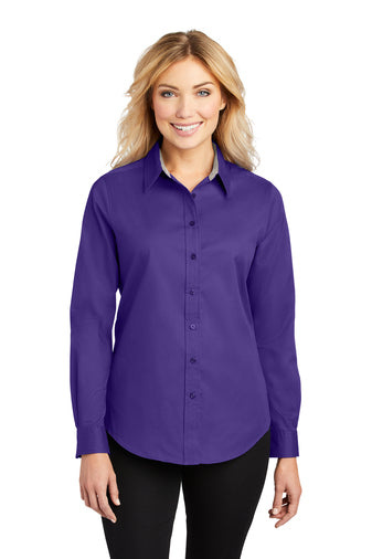 Port Authority Ladies Long Sleeve Easy Care Shirt (L608)