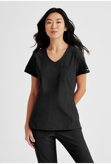 Skechers Women's 1 Pocket V-Neck Dignity Top