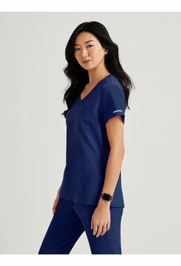Skechers Women's 1 Pocket V-Neck Dignity Top