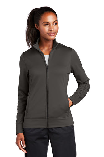 Sport-Tek Ladies Sport-Wick Fleece Full Zip Jacket (LST241)
