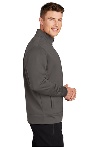 Sport-Tek Men's Sport-Wick Fleece Full Zip Jacket (ST241)