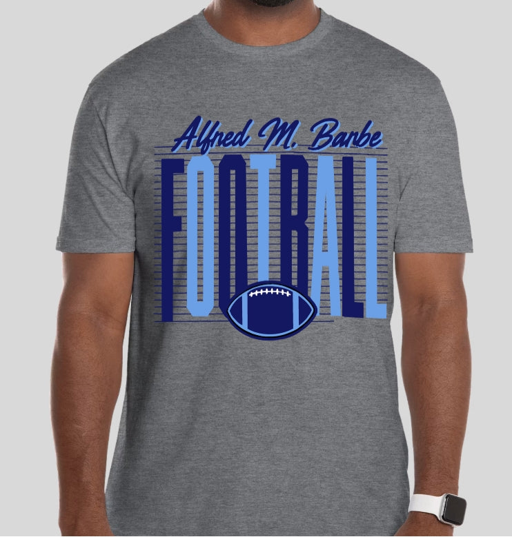 (MUST PURCHASE IN STORE) Barbe Football Shirt $20