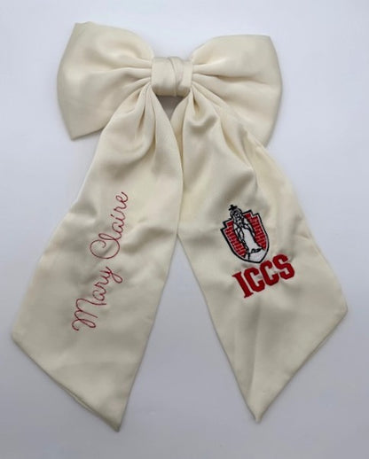 ICCS Silk Hair Bows 